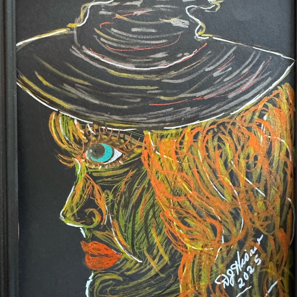 Colorful Abstract Portrait Art